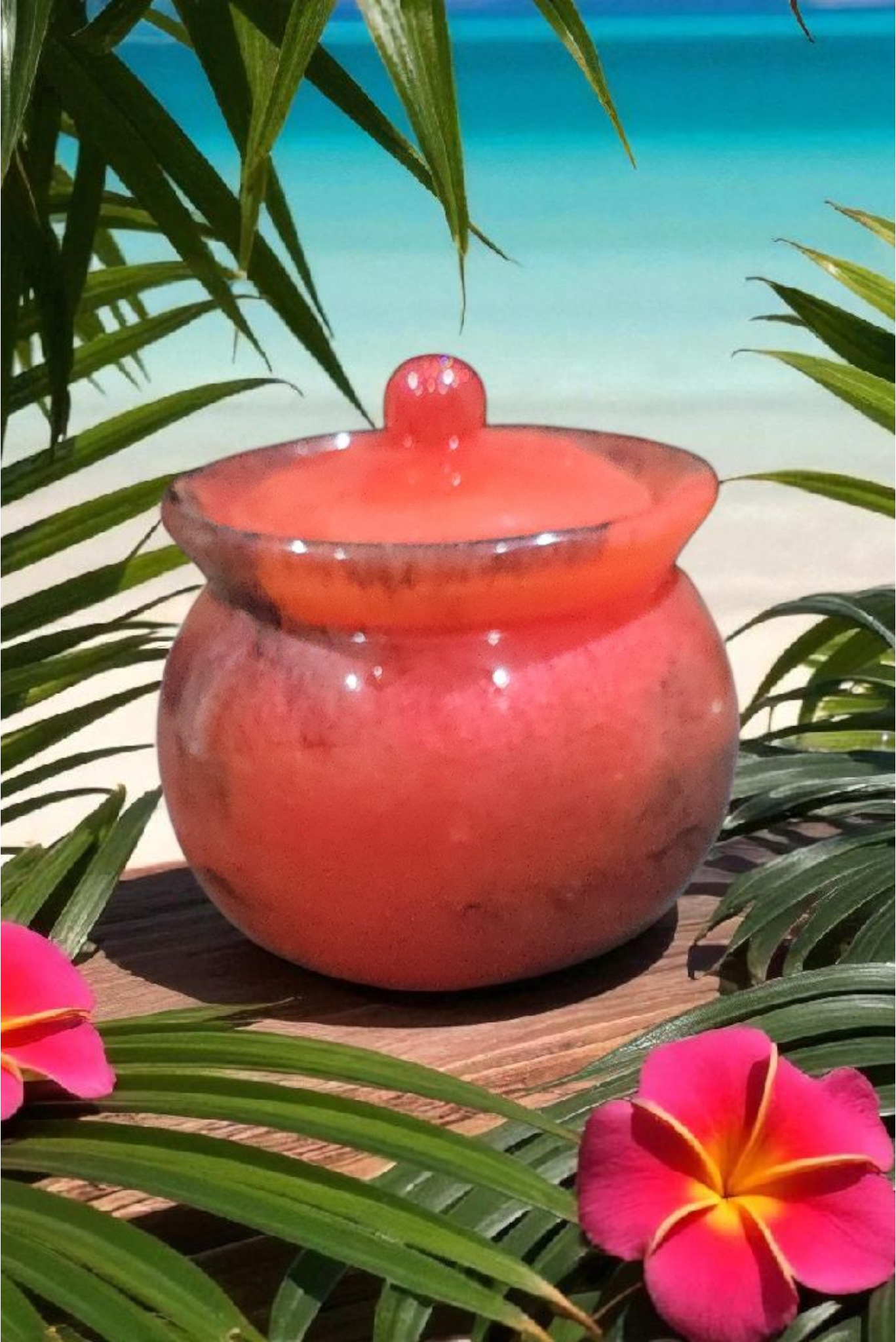 Pink & Black Jar