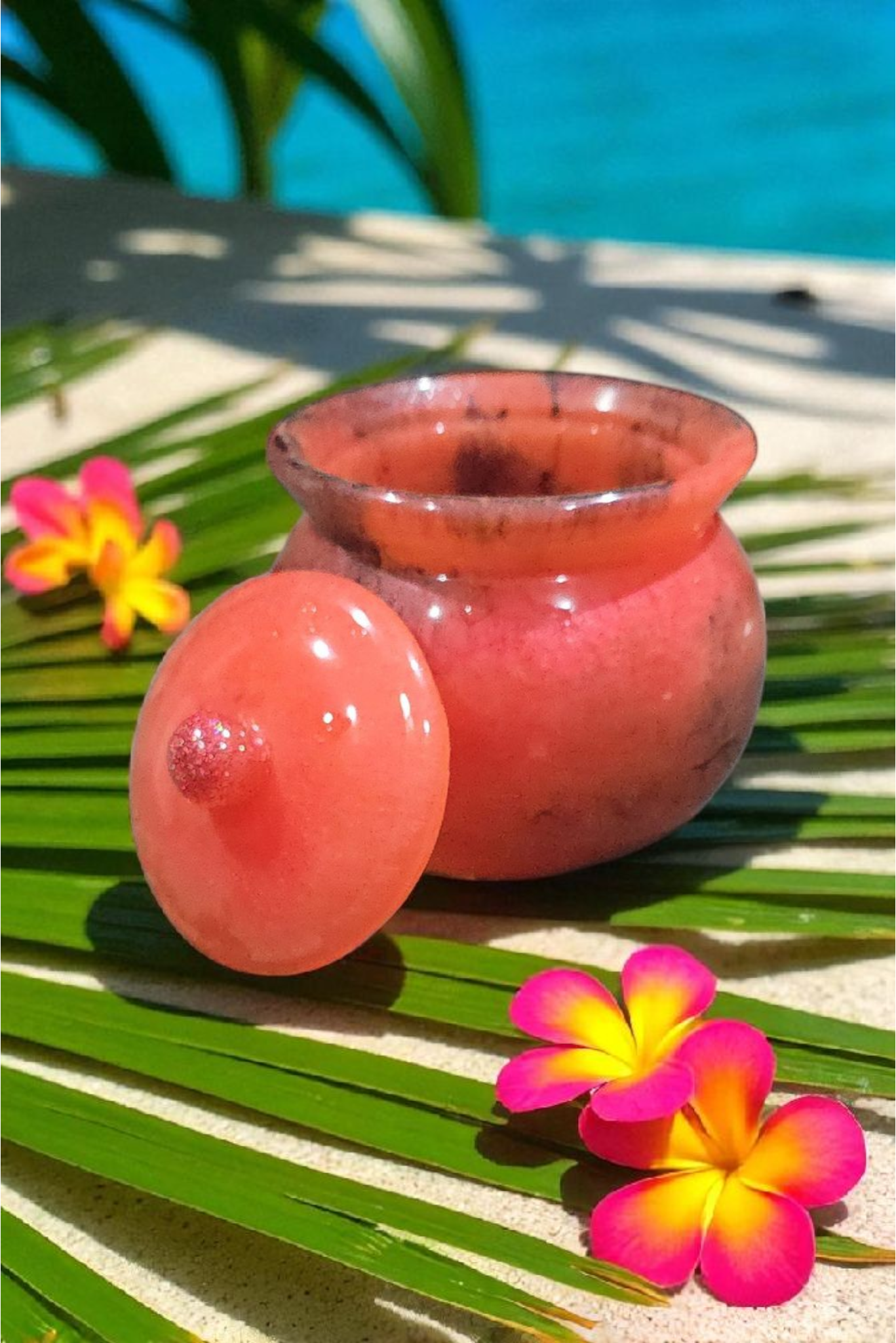 Pink & Black Jar