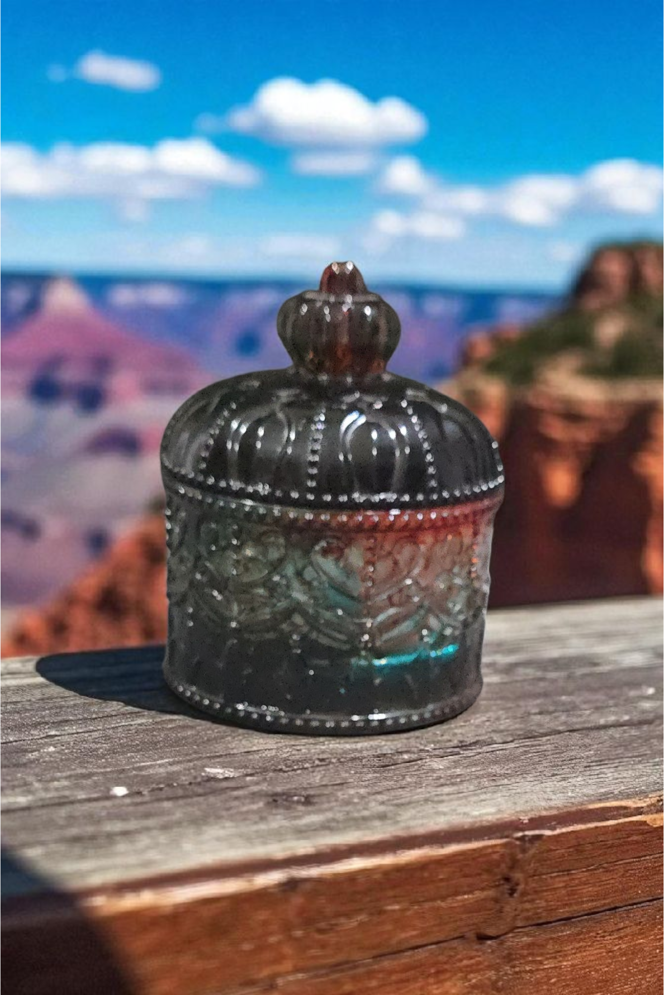Rainbow Vintage Jar